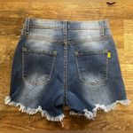 Vibrant FINAL PRICE NWT Distressed Denim Shorts Photo 3