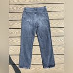 ZARA  dark wash grey black size 2 26 mom jeans high waisted Photo 5