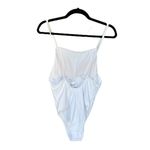 ANDIE  Swim - NWT The Paloma Ribbed One Piece White Bathing Suit Sz M Photo 6