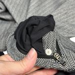 Lululemon Think Fast Hoodie Heathered Herringbone Silver Spoon Black Size 8 Photo 9