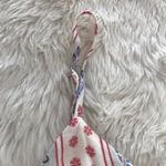 The Jetset Diaries Mini Wrap Dress Floral Print Spaghetti Strap Cream Medium New Photo 6