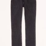 Abercrombie & Fitch Abercrombie Black 90’s Slim Straight Ultra High Rise Jeans Photo 0