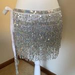 Zumba Belly Dance Costume Glitter Sparkle Fringe Skirt Size Medium/Large Photo 0