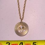 Vintage Simmons Floral Necklace Gold Photo 2