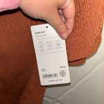 Athleta NWOT  Terracotta Button-Down Shirt Photo 4