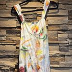 Pilcro Klass Jonkman for  Anthropologie Floral Multicolor Linen dress, XS Photo 3