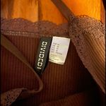 H&M Brown Lace Mini Dress Photo 3