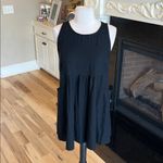 Black Linen Jumper Dress Mini New Size XS Photo 1