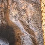 Level 99 Snakeskin Print Ultra Skinny Jeans Gray Animal Print Size 25 Photo 2