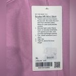 Lululemon NWT  Scuba HR Mini Skirt VITP Vintage Pink Women’s Size XL‎ Photo 1
