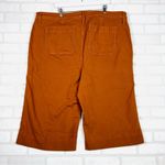 Madewell Emmett Wide-Leg Crop Pants Burnt Sienna, Size 37 Style J8985 Photo 7