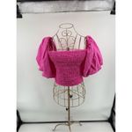 Young Fabulous and Broke Yacht Top Off Shoulder in Tropical Pink Size S Photo 4