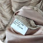 Sue Wong Nocturne Silk Beaded Sequins Ruched Mini Dress in Champagne Photo 9