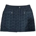 The North Face  Women's Quilted Knee Length Skirt Black Size 2 Casual Photo 1