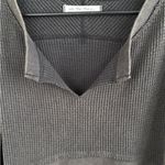 Free People Like New We The Free Monterey Thermal Top Mushroom Oversized Small Photo 10