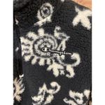 Champion Women's Cozy High Pile Quarter Zip Paisley Print, M Photo 3