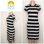 C&C California  rugby stripe dress. New Photo 1