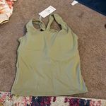 Halara NWT  small green tank top Photo 0