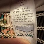 Aerie  Green and Orange Athletic Shorts with Tropical Print Photo 4