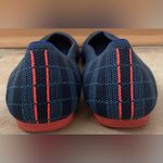Rothy's VERY RARE EUC  The Flat Retired Navy Orange Plaid Luxury Ballet Flats; 8.5 Photo 1