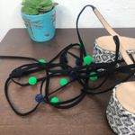 J.Crew NEW  Ikat Ankle Wrap Sandals Women's Size 6.5 Photo 2