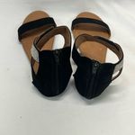 Olivia Miller  Day Dreams Ankle Strap Sandals W\Rhinestones Heel Zip 7 BLACK Photo 3