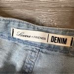 Lovers + Friends  denim skirt Liam tie waist sz 32 Photo 7