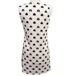 Reborn Dress Size L White with Black Hearts Size L Photo 4