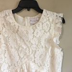 Charles Henry  medium ivory laced dress Photo 2