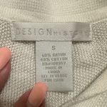 Design History NEW Sweater with Yellow Trim & Bell Sleeves, Size Small Photo 3