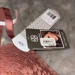 Daisy Fuentes NWT  Intimates Long Line Lace Bra 42D - Mauve/Rose/Rust Photo 1