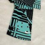 Nike Pro Dri-fit Black & Teal Capri Pants Photo 3