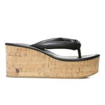 Veronica Beard  Geno Cork Wedge Sandal‎ size 9.5 Photo 3