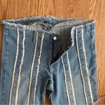 Wild Fable Low waisted Y2K Distressed Blue Denim Flare Women’s Size 10 Photo 3