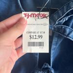 TJ Maxx denim top with bows  Photo 1
