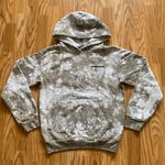 PLEASE WASH YOUR HANDS HOODIE IN GREY CRYSTAL WASH Photo 0