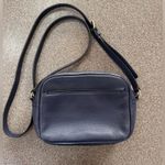 Diane Von Furstenberg  DVF Milo leather cross-body bag navy w/gold accents Photo 1