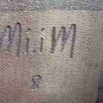 The Great MIIM Inset design gray calf hair heeled boots;  condition! Size 8 Photo 1