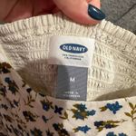 Old Navy White Floral Spaghetti Strap Women Dress Medium Cottagecore Fairy Boho Photo 6