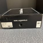 Karl Lagerfeld  Paris Vica Black Patent Leather Dress Booties Photo 15