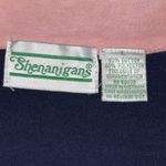 VTG Shenanigans‎ Cardigan Jacket Size L Blue Embroidered Floral Granny Cottage Size L Photo 6