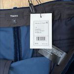 Theory  Women's Velvet Relax Straight Pant, Blueberry, Size 16, NWT Photo 6