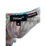 Tolani ‎ Collection Bohemian Print Sleeveless Dress Womens Medium Lightweight Photo 2