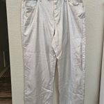 Universal Threads Women's 17/R Silver Metallic 90's Baggy Wide Leg Button Jeans Universal Thread Photo 0