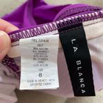 La Blanca Violet Purple One Piece Swimsuit 8 Photo 9