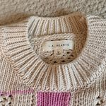 LA Hearts  Checkered Sweater Photo 1