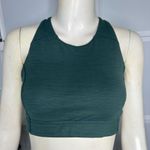 Outdoor Voices  Tech Sweat Criss Cross Key Hole Sports Bra Green Size Small Photo 0