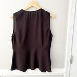 Soft Surroundings Black Sleeveless Blouse Enka Tank Top Shirt Size Large Photo 3