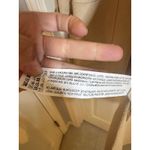 ZARA  Beige Suede Collarless Long Coat Jacket Women M Photo 4