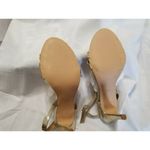 14th & Union  Londyn Strappy High Heeled Sandal - Gold - 7M Photo 3